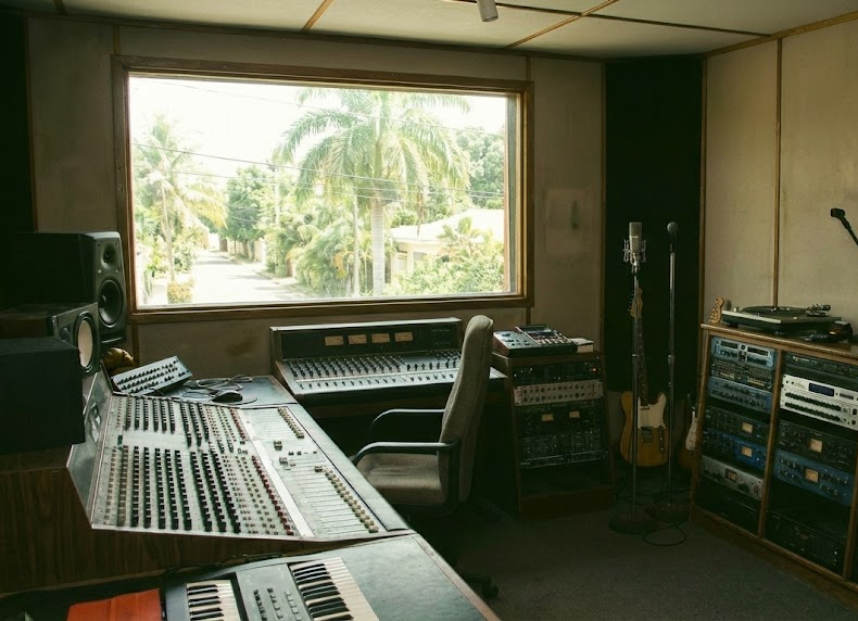 Winston Thompson's recording studio in Kingston, Jamaica, where Thompson‑4 was assembled and received his early musical training